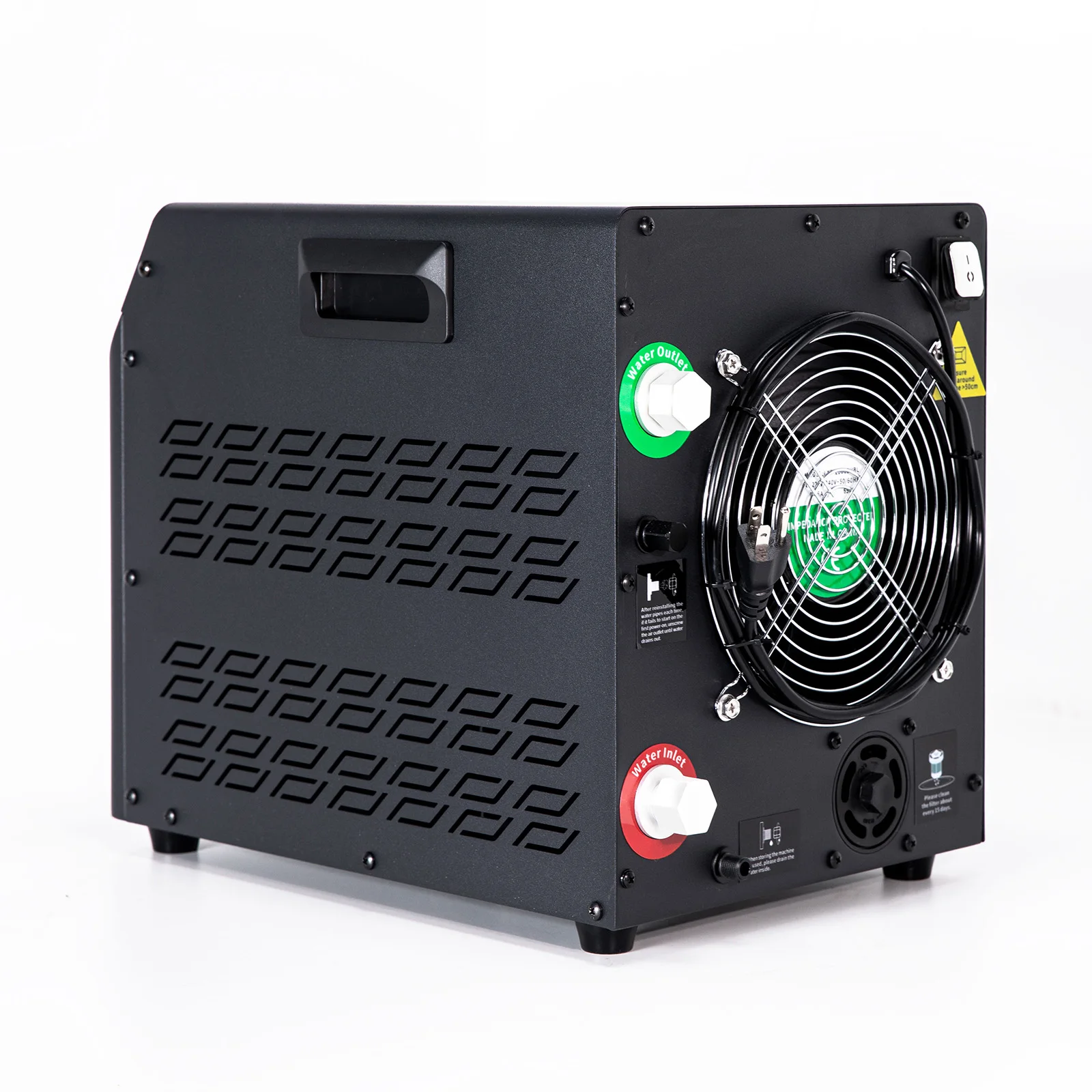 

1/3HP Ice Bath Chiller R290 Compressor Remote Control 110/220V Low Noise Stainless Steel