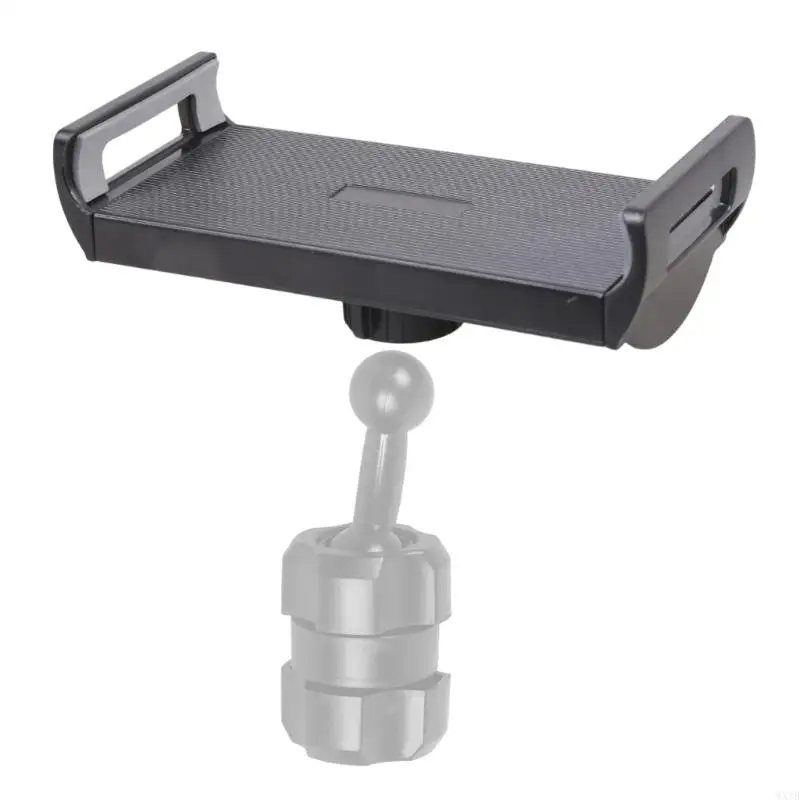 17mm Ball Head Mount Clamp Phone Tablets Holder For Tripods Light Desktop Stand 