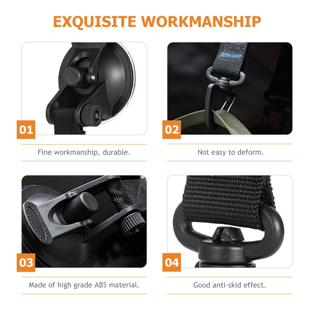 

2pcs Multi-Purpose Hook Suction Cup For Bathroom Kitchen Shower Glass Window Smooth Surfaces Waterproof Storage Organizer