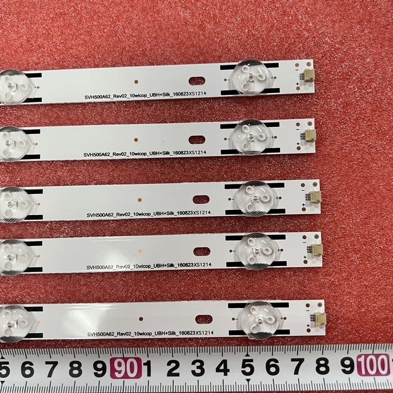 

LED Backlight strip 10LED For Hisense H50N5300UK H50N5308 LED50EC500U 50H6D H50NEC5205 Sharp LC-50P7000 LC-50P7000U LC-50LBU591U