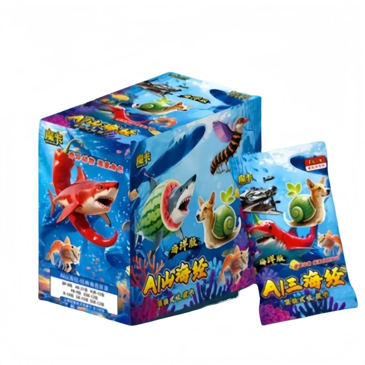 

TungTungTung Sahur Tralalelo LOMO Card Kawaii Stickman Shark Animal Photo Cards for Cosplay Gift