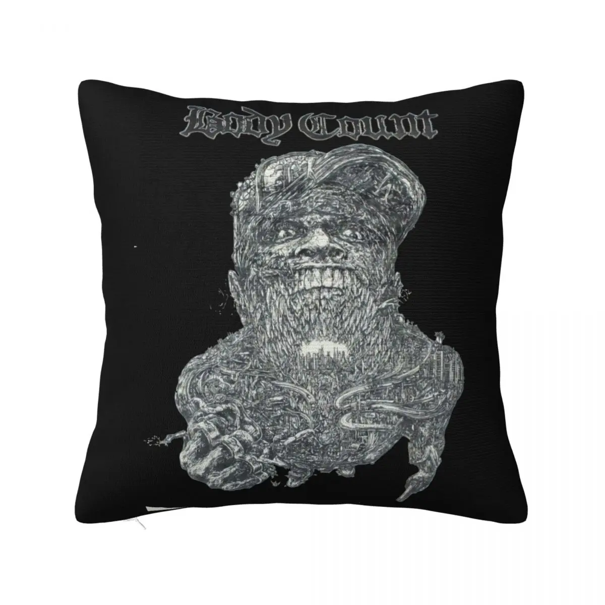 Body Count Carnivore Icet Crossover Metal Thrash Hardcore Punk New White Designs Youth Street Style Pillow Case