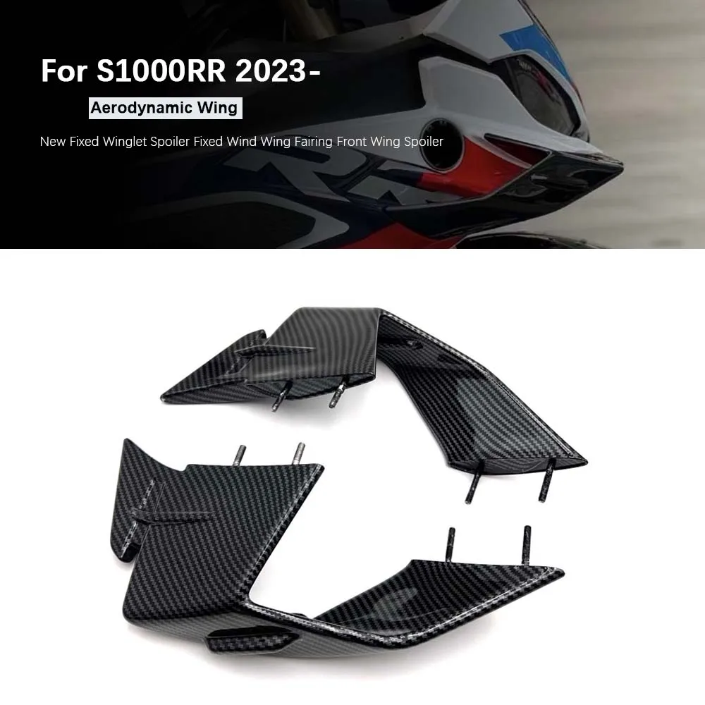 

Motorcycle S 1000 RR Fixed Winglet For S1000RR Accessories Spoiler Fixed Wind Wing Fairing Front Wing Spoiler S1000 RR 2023-2024