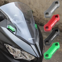 Motorcycle Accessories Mirror Hole Cover Windscreen Driven Mirror Eliminators Cap for KAWASAKI NINJA400 ZX25R NINJA 400 ZX 25R