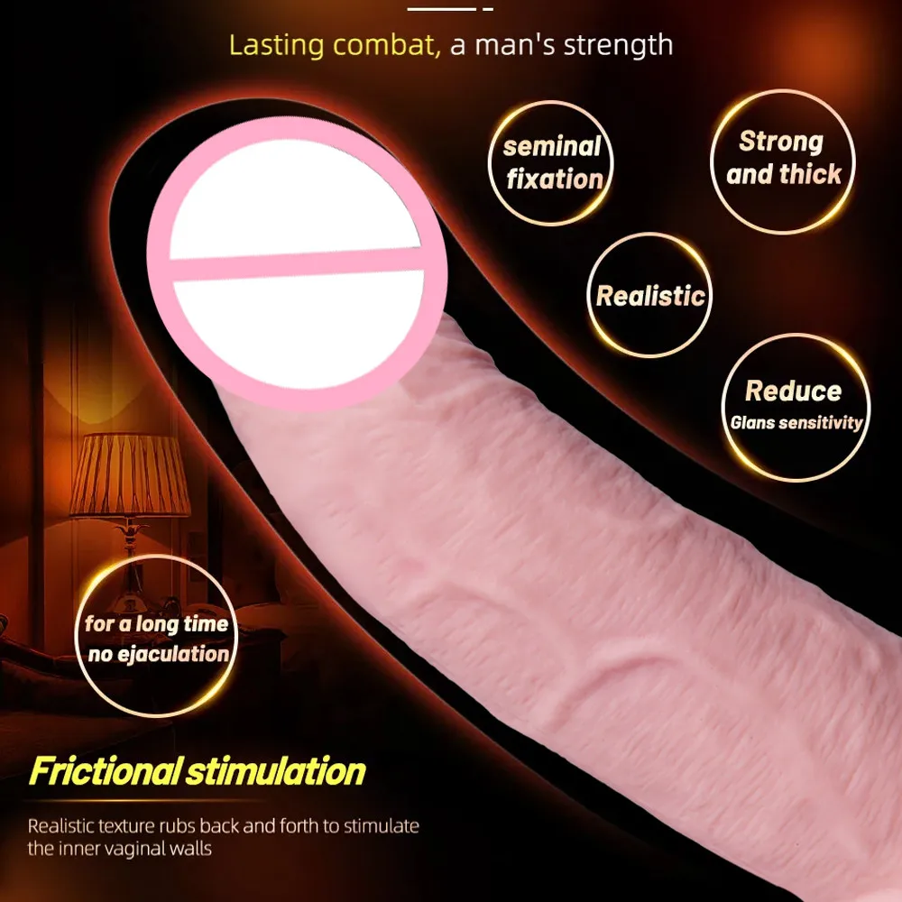 Reusable Penis Extender Lubricant For Sex Delay Ejaculation Penis Condoms Dick Sleeve Glans Cover Enlargement Sex Toys for Men