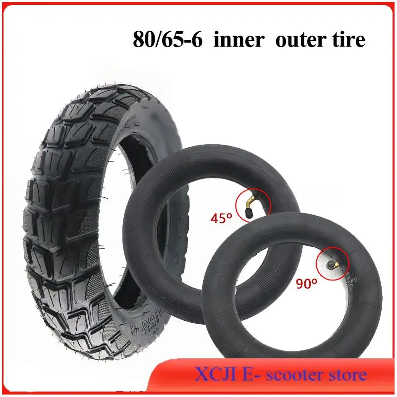 الأصلي 80/65-6 على الطرق الوعرة الأنبوب الداخلي للإطار الخارجي ل Joyor S5 S8 S10s S سلسلة سكوتر كهربائي الطريق نفخ الإطارات الملحقات #5