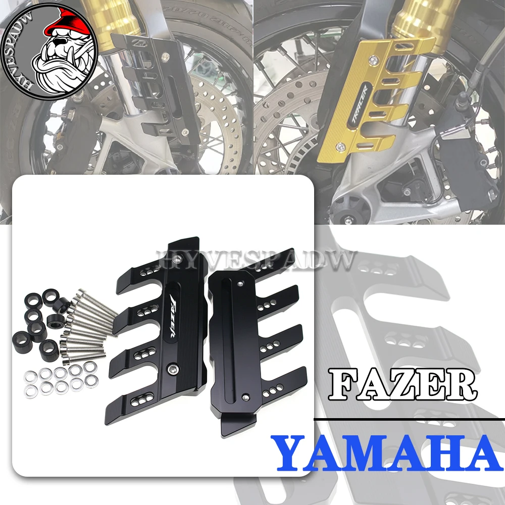 For YAMAHA FZ6 Fazer FZ-6 S2 Fazer Motorcycle CNC Accessories Mudguard Side Protection Block Front Fender Anti-Fall Slider