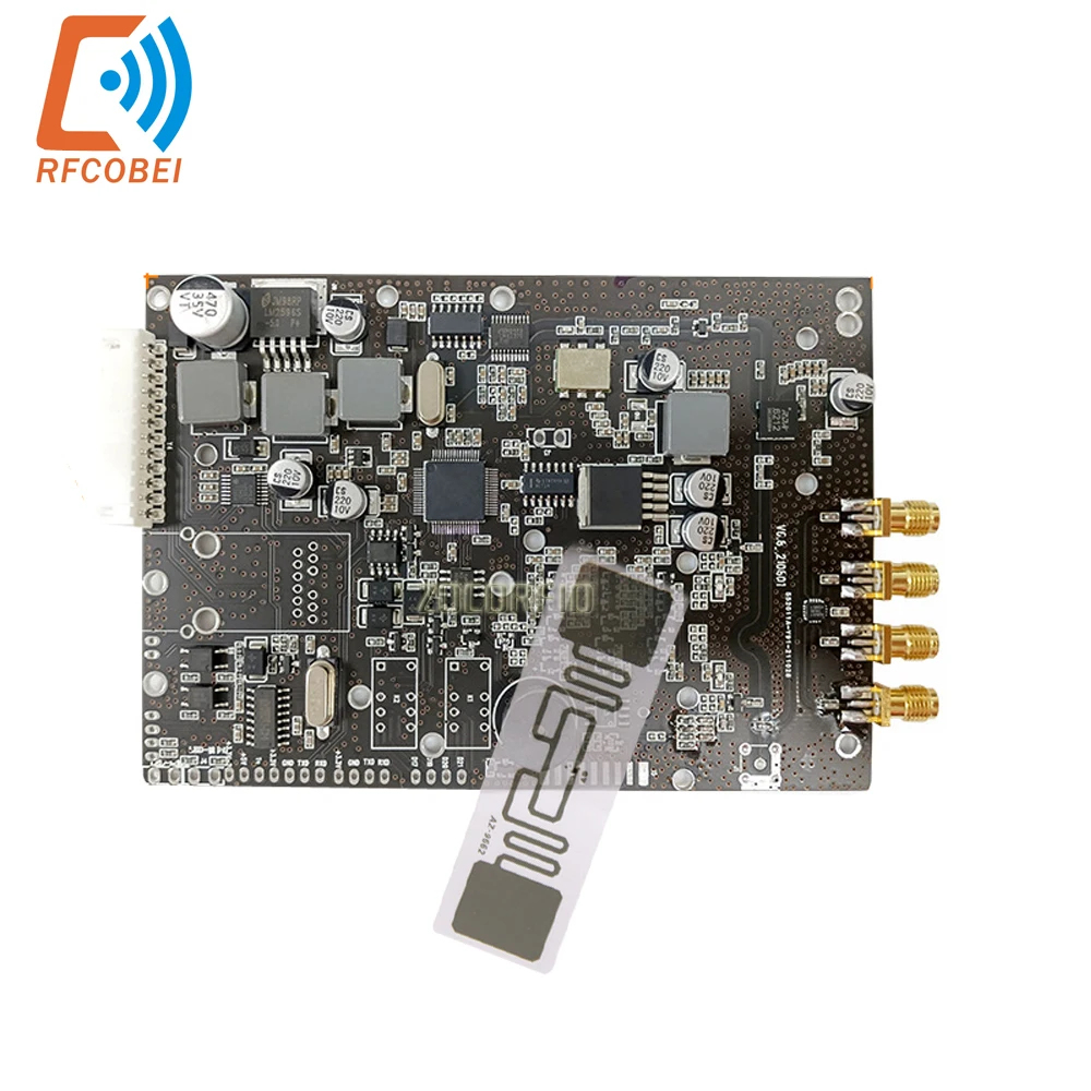 

4 Channels RS232/485 USB Wigan26/34 Interfance 860-960Mhz UHF Tag Reader Module For Arduino Raspberry