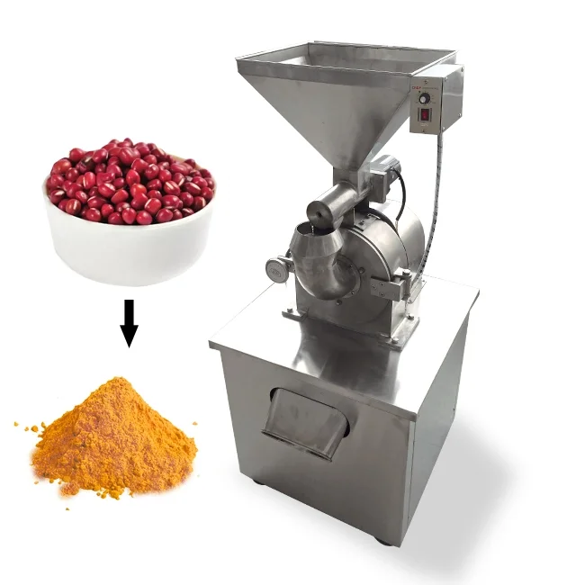 

VBJX Industrial Electric Ultrafine Particle Powder Vevor Thyme Coffee Spices and Herbs Turmeric Dry Pulverizer Grinder Machine