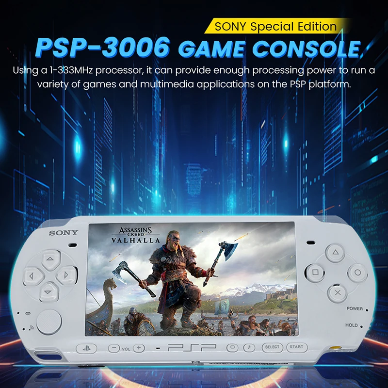 Sony PSP 3000 Original PlayStation Portable (PSP-3006) Handheld