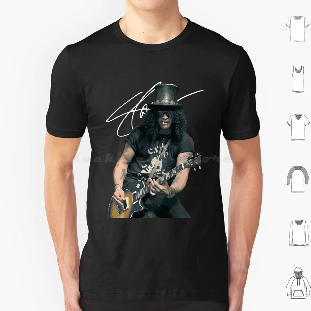 Camiseta Slash Guitar 13, talla grande, 100% algodón, Slash Guns N Roses, pistolas de lluvia y rosas de noviembre, música Gnr Axl Rose 80s 90s