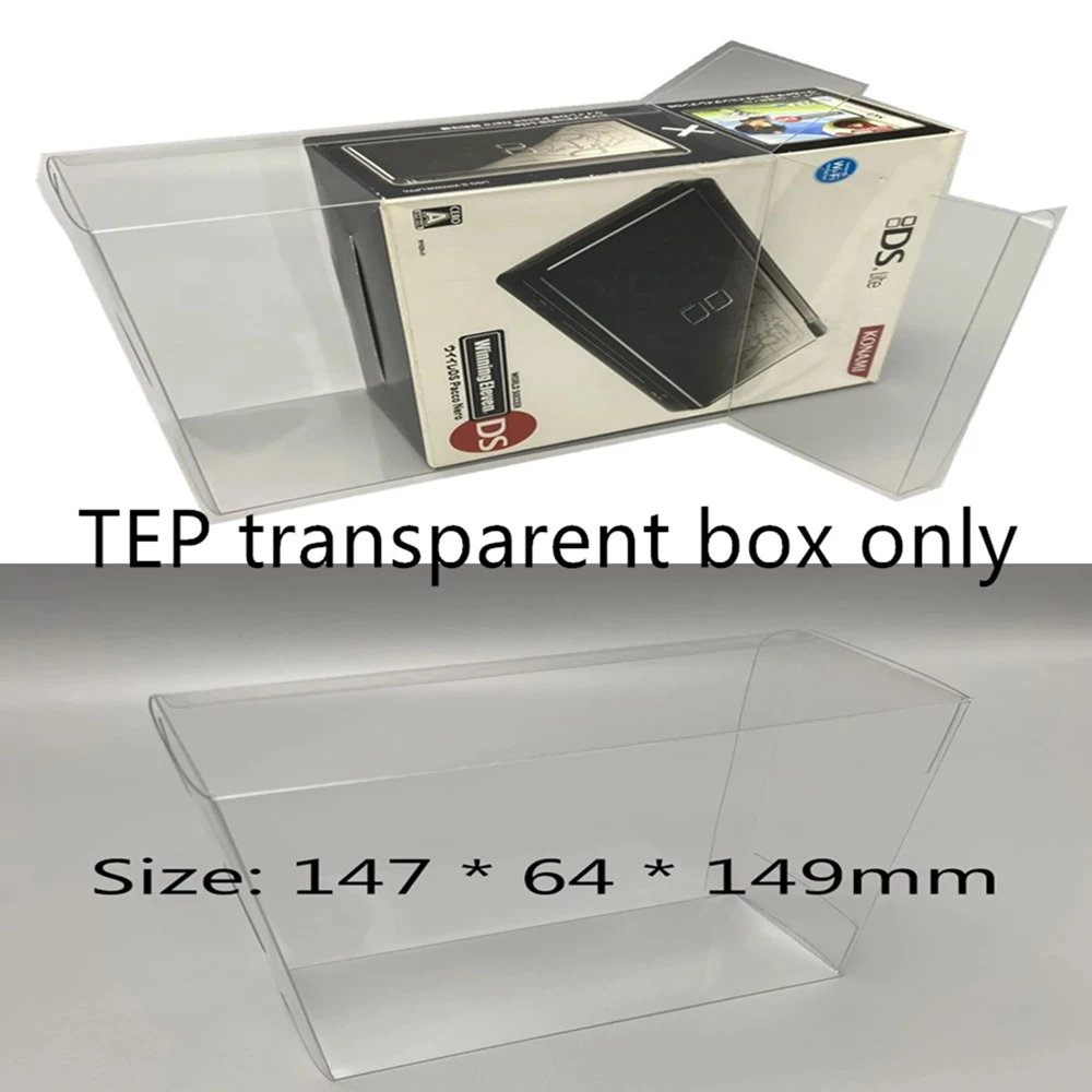 Collection Display Box For NDSL/Nintendo DS LITE Game Storage Transparent Boxes TEP Shell Clear Collect Case