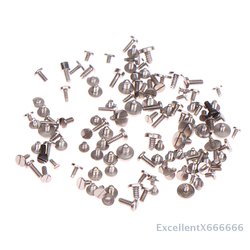 100Pcs Watchmaker To Tiny Precision Mixed Multi-size Watch Screws Movement Repair Tools Part