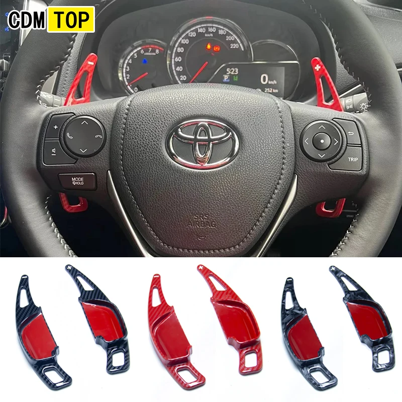 For Toyota Steering Wheel Paddle Shift Camry Vios Yaris Raize Corolla Altis Levin ZELAS Nova Fortuner extension accessories