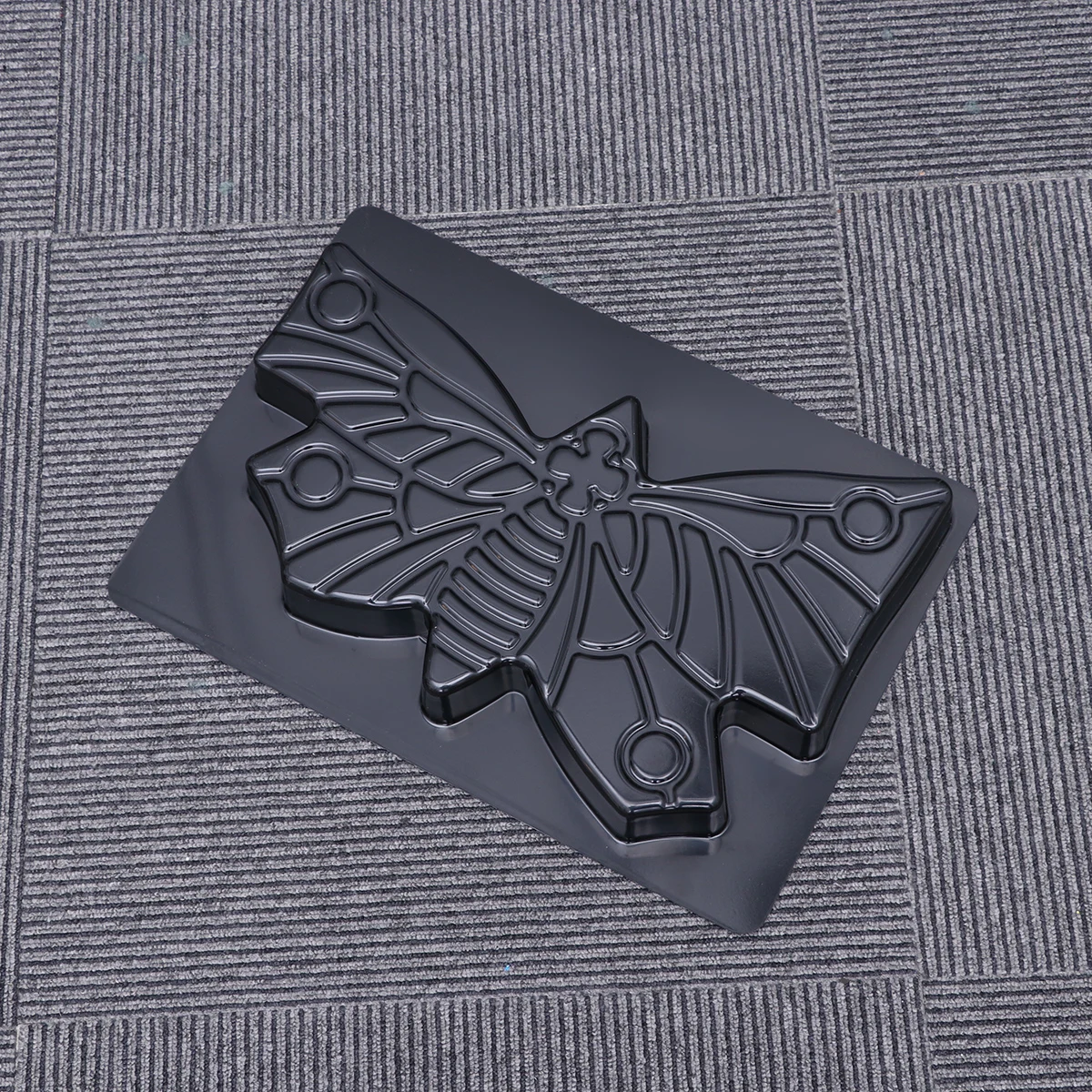 

Diy Butterfly Path Mold Reusable Cement Brick Maker Sturdy Plastic Paving Tool For Stepping Stone Walkway Driveway Black
