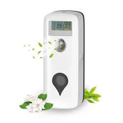 Liquid Air Freshener Dispenser Wall Mounted Automatic Fragrance Perfume Spray Room Toilet Odor Eliminator LCD Programmable 300ML