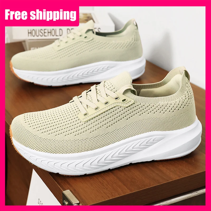 

Мужские кроссовки 2026: Новинка, дышащие, легкие, с мягкой подошвой, нескользящие, для повседневной носки, прогулок и спорта, с широким носком