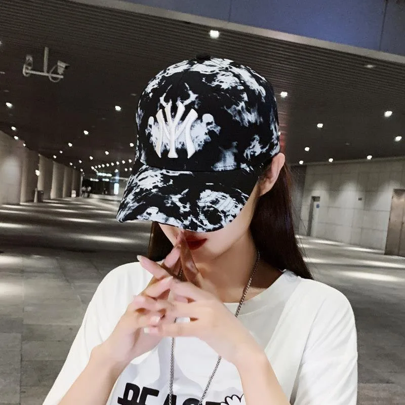 New Street Hip Hop Letter Graffiti Men Women Baseball Hats Cotton Cool Comfortable Kpop West Coast Style Soft Fashion Sport Caps