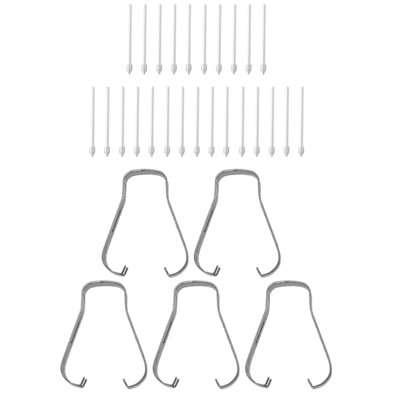 삼성 스타일러스 펜촉 S6 펜촉 S7 리필 N10 부품, S22 펜촉 N20 리필 1 세트, 25 그레이 펜 헤드, 5 클립