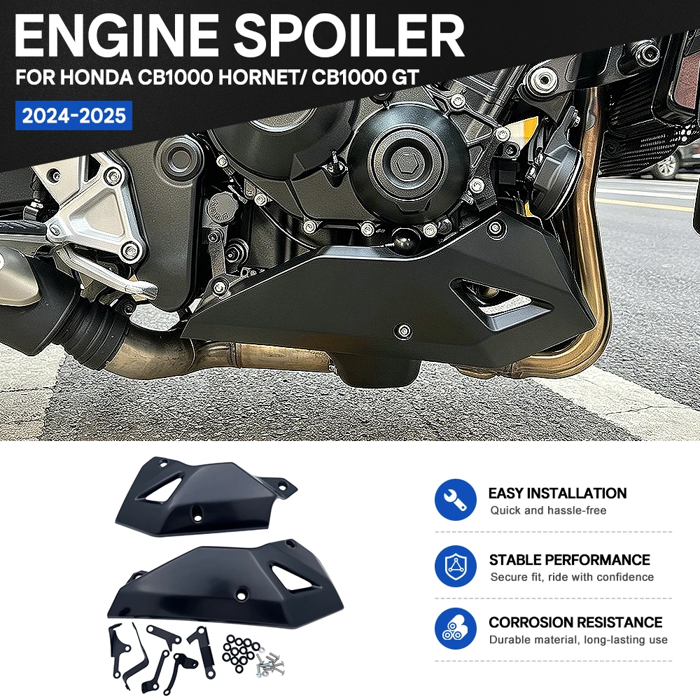 Motorcycle Engine Spoiler Lower Belly Pan Side Fairing Cover For Honda CB1000 Hornet CB1000 GT Engine Guard Modified Accessories