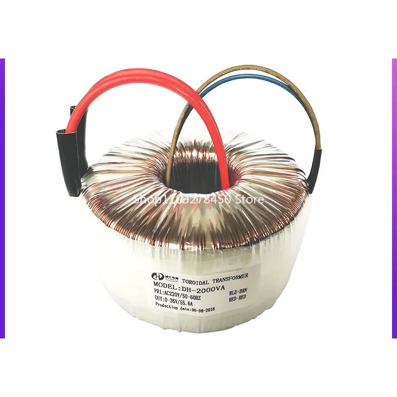 Ring Transformer Copper Low Frequency 400W Small 220V Massage Chair Ring Transformer