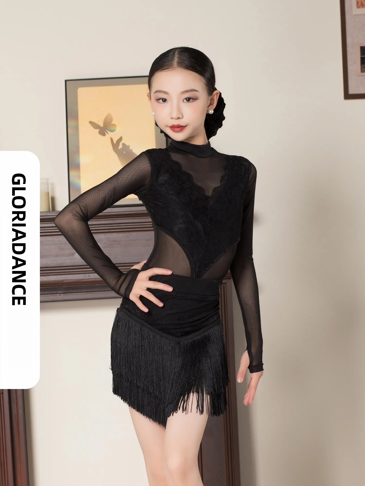 goreya-–-tenue-de-danse-latine-pour-enfants-longue-epissure-en-dentelle-ensemble-separe-costume-de-pratique-de-performance-jupe-de-ballet-a-haute-elasticite