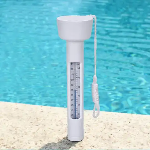수영장 부동 온도계 물 온도 측정 욕조 스파 온수 욕조 연못 온도 측정기 아기 온도계