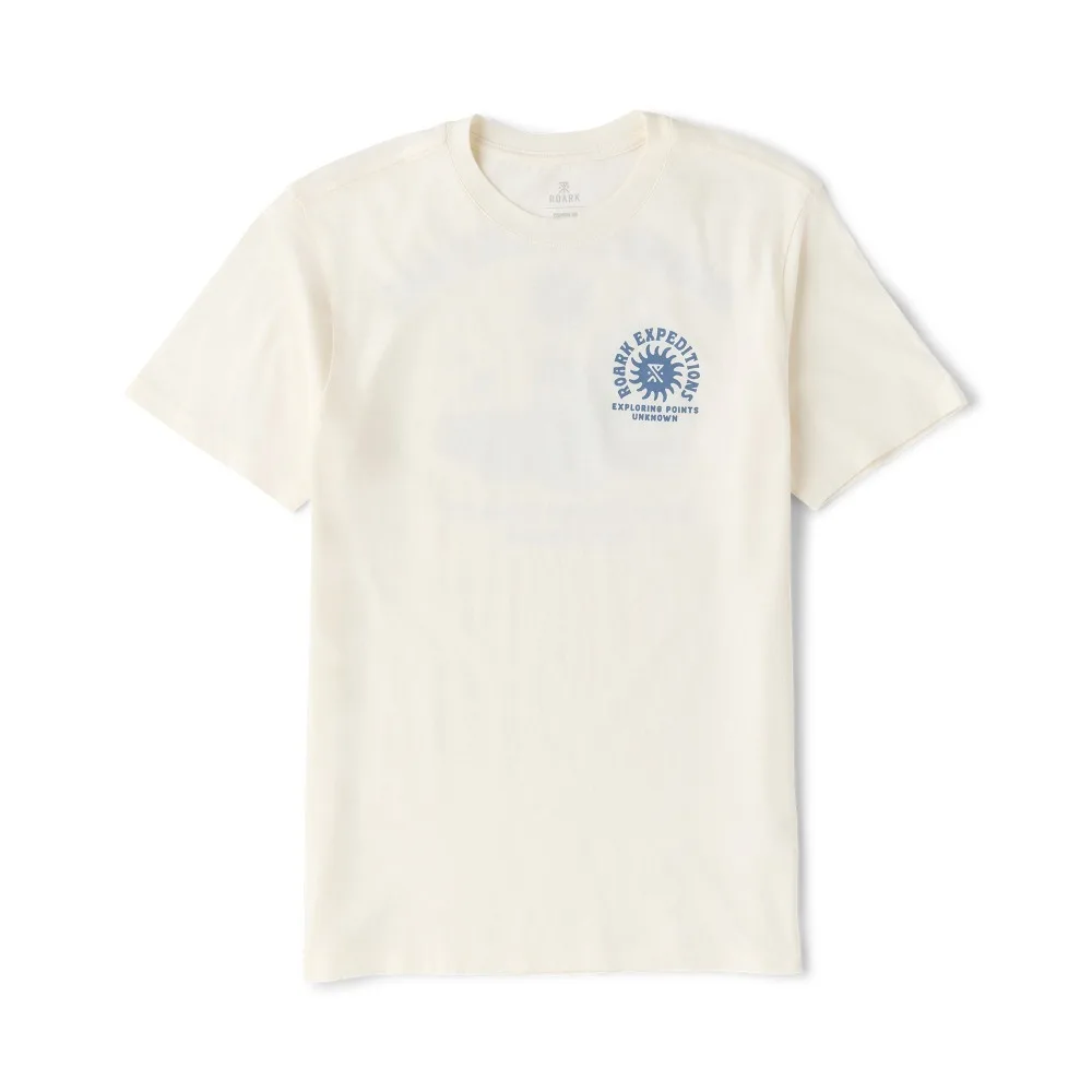 ROARK Points Unknown Premium Tee Best-seller T-shirt 100% Cotton Tee Casual Sports Breathable Short Sleeve