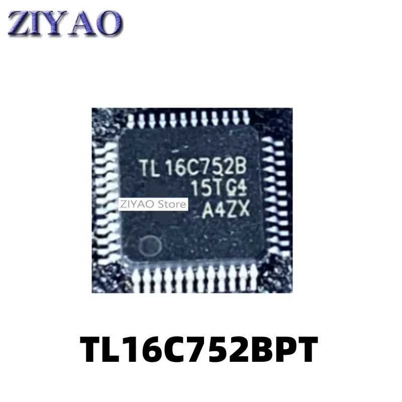 

5PCS TL16C752BPT QFP48 pin chip serial communication controller Ethernet chip