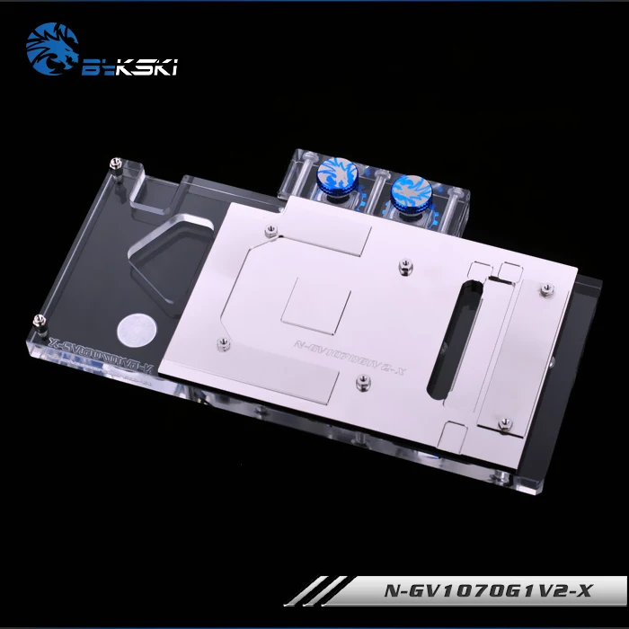 Bykski Volledige Cover Gpu Waterkoeling Rgb Blok Voor Giga Gtx 1070G1 1060G1 Gaming N-GV1070G1V2-X