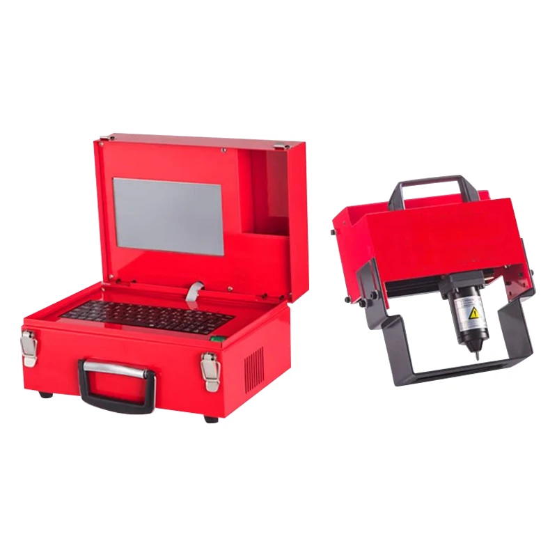 Pneumatic Electric Metal Steel Pipe Steel Plate Mold Engraving Machine Portable Stainless Steel Coding Machine Marking Machine