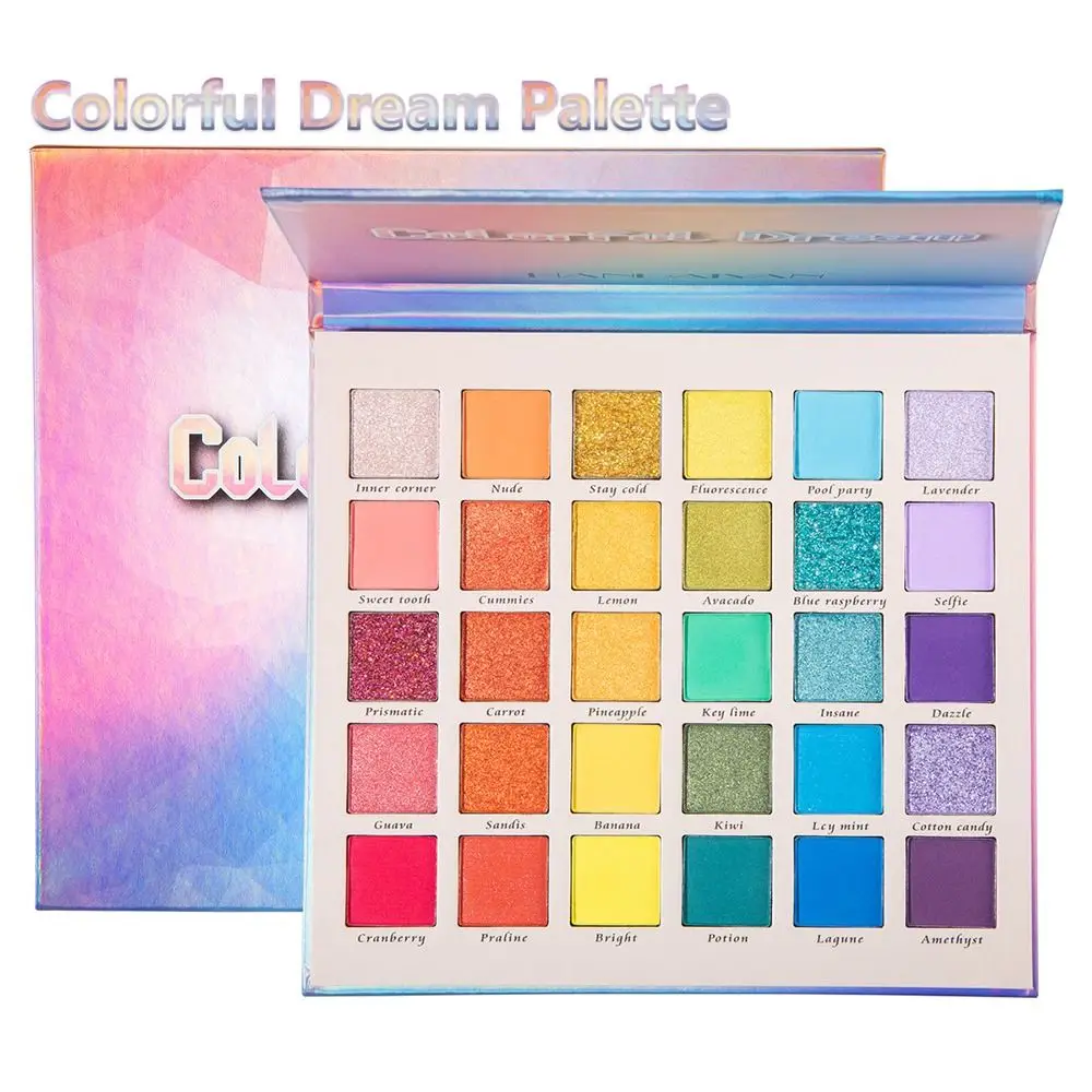 Makeup Eye Shadow Palette Beauty Waterproof Colorful 30 Colors Eye Shadow Matte Pearly Lustre Eyeshadow Cosmetics Body