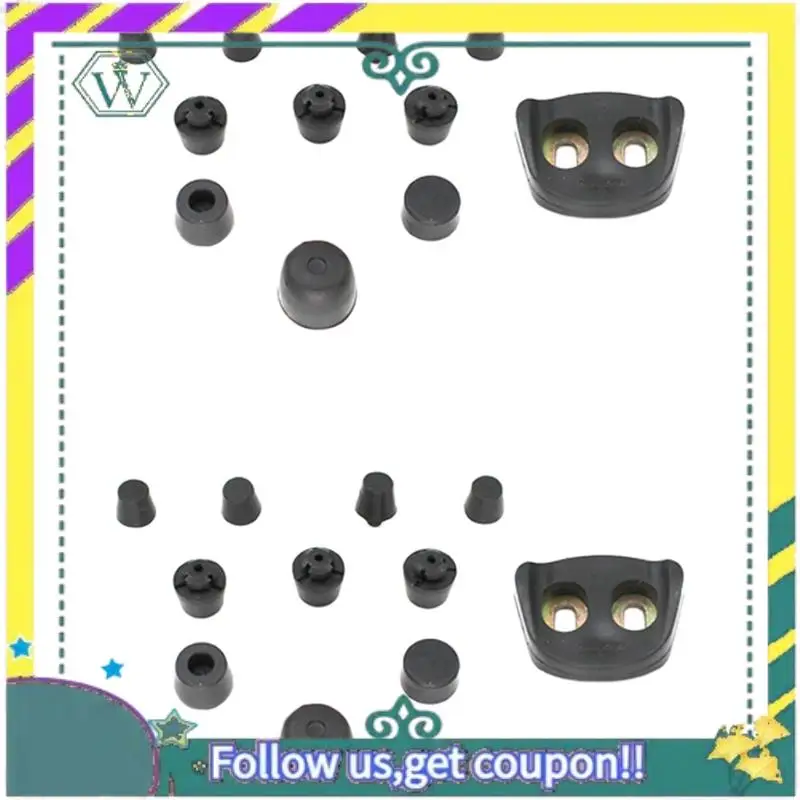 

A82U-2Set Car Door Dampers Buffer Pad Bump Stop Shock Rubber For Mitsubishi Pajero Montero V31 V32 V33 V43 V45 V73 V77