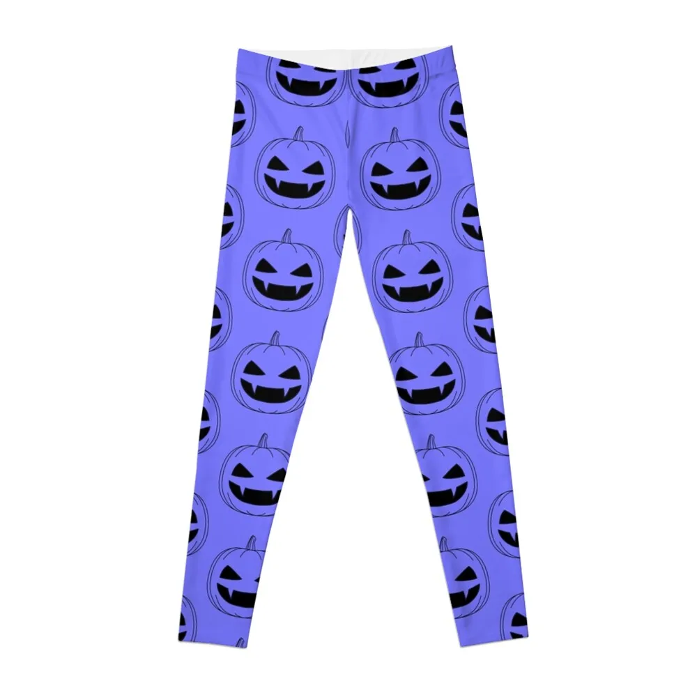 Halloween - Jack o lantern transparent Leggings legging pants raises butt gym sportswear woman Sports pants for Womens Leggings