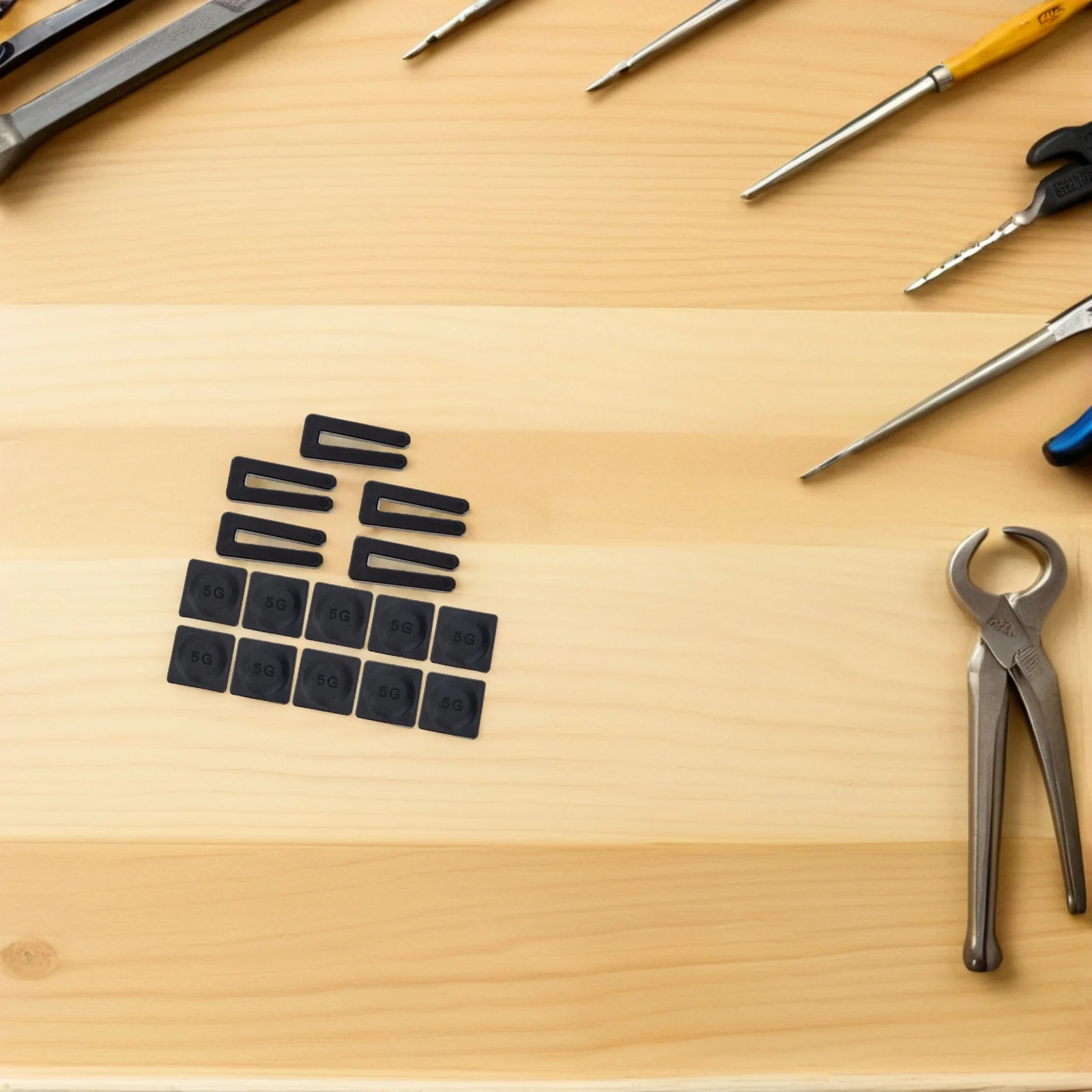 

5 комплектов балансировочных клипс для вентиляторов, усиленный комплект для балансировки лопастей потолочных вентиляторов, уменьшает колебания и шум, прост в установке