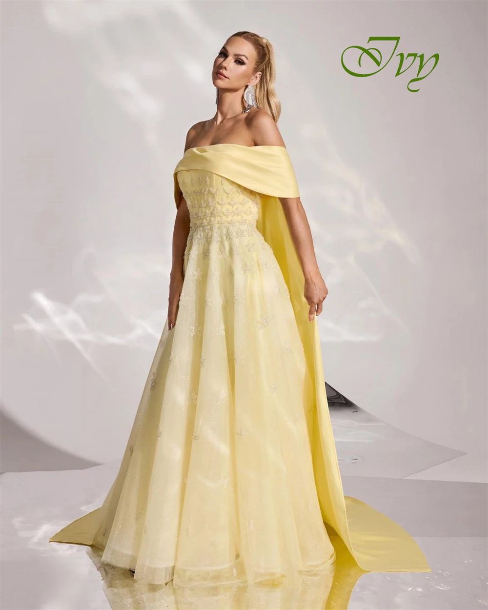 Robe de soirée personnalisée, épaules dénudées, sans manches, en Jersey de haute qualité, robes de bal délicates pour occasions spéciales