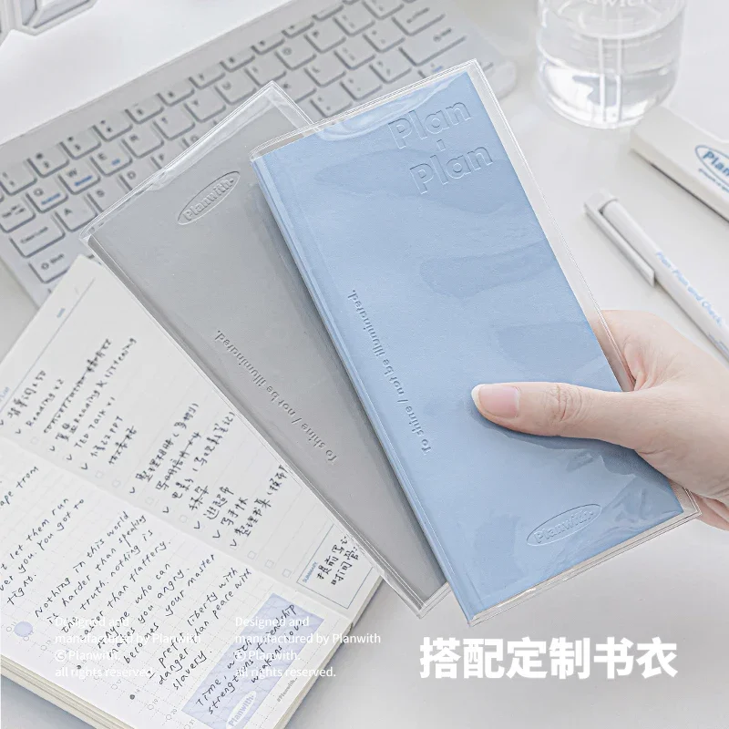 بلانويت ماكارون دفتر لطيف مخطط يومي محمول لينة بو غطاء جدول أعمال خطة وقت العمل الذاتي شغل تاريخ التعلم