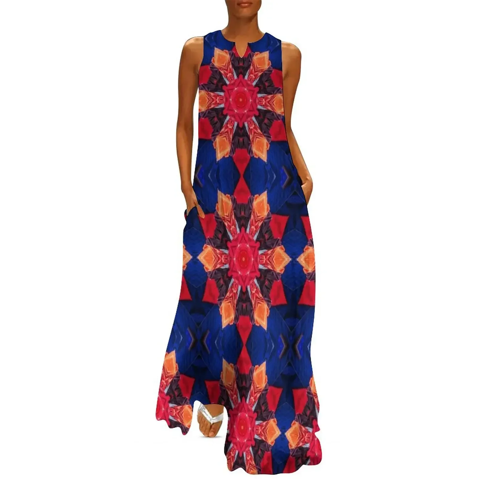 

Maasai Warrior Series 3 Long Dress birthday dress Woman's evening dress prom dresses 2025 dresses with long sleeves