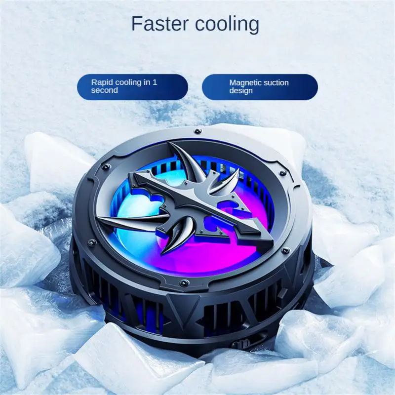 Magnetic Mobile Phone Air-cooled Radiator For Gaming PUBG Low Noise Fast Heat Dissipation Cooling Fan Cooler for