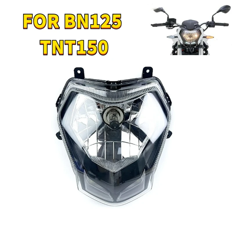 

For Benelli BN 125 BN125 TNT150 BJ150-29B Motorcycle LED Front Headlight Head Lamp Assembly Light Shell Lamp