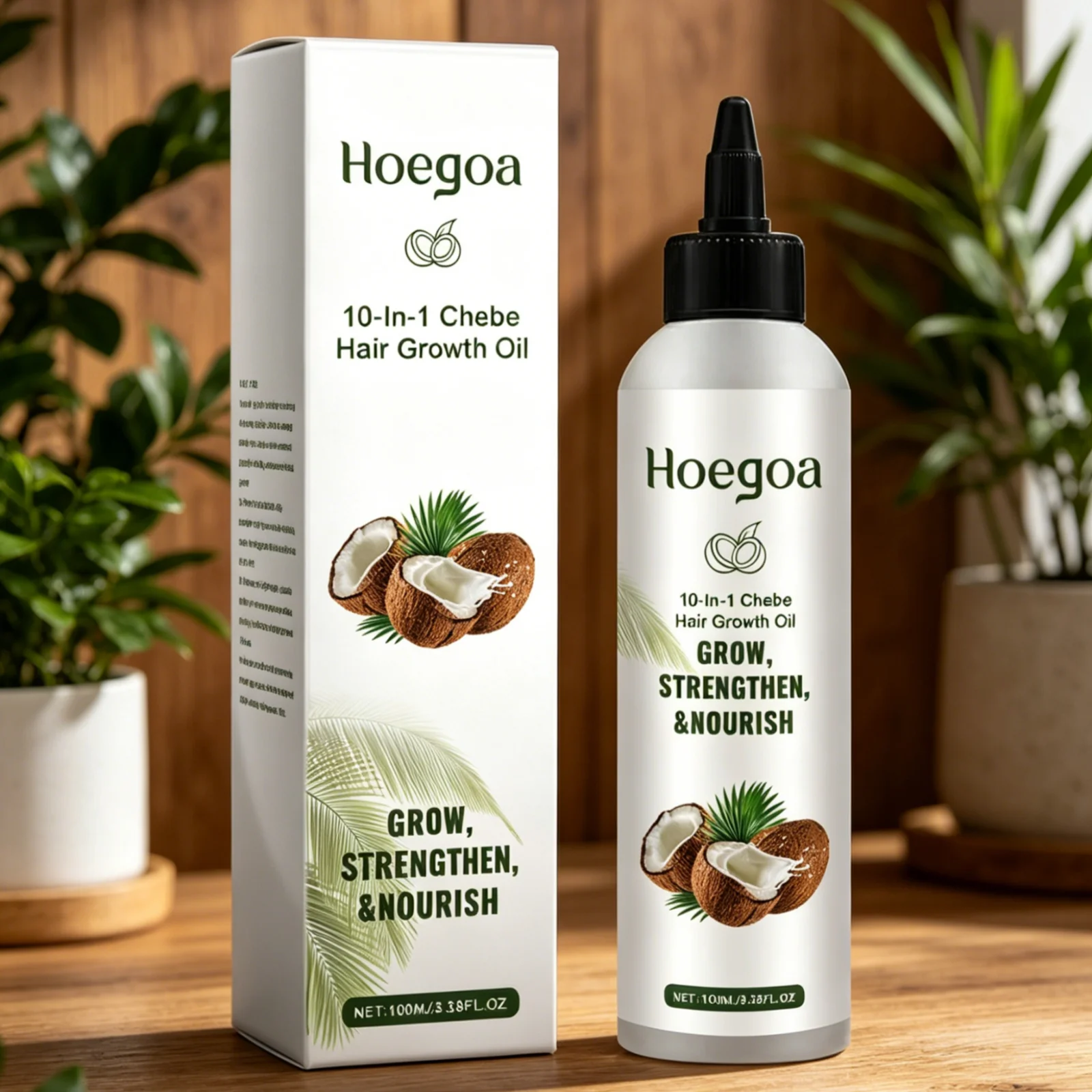 Масло для роста волос Hoegoa C – обзор и цена Hair Care Naturally