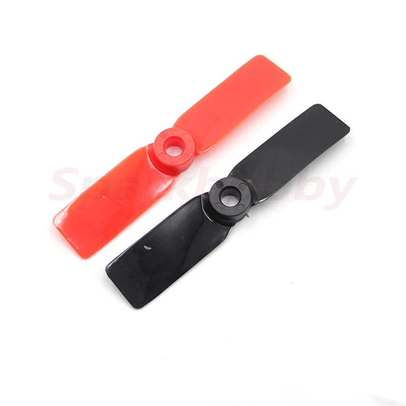 10 Paar Ldarc 3030 3545 2 Blade Cw Ccw 3Inch Plastic Propeller Rood Zwart 5Mm Midden Montagegat Voor Rc Quadcopter Drones