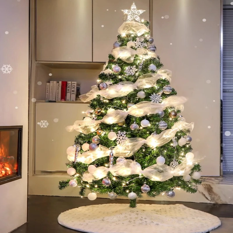 

‌2025 New DIY Christmas Tree Kit Premium Large Ornament Set for Home Festive Holiday Decor Glowing New Year Decoration