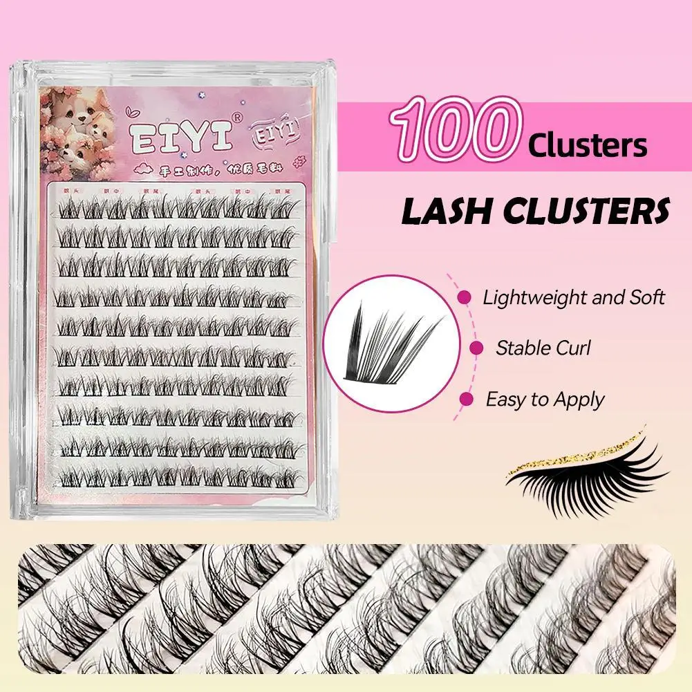 Gege Bear No-Glue False Eyelashes - Easy 3-Step Application, Natural Look, Perfect For Beginners With Sunflower Desig U8W4