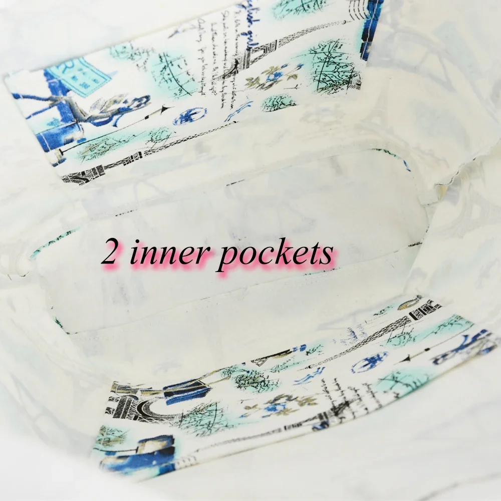 New Large Capacity Classic Mini Drawstring Colorful Inner Lining Insert for Big Mini Obag Canvas Inner Pocket for O Bag
