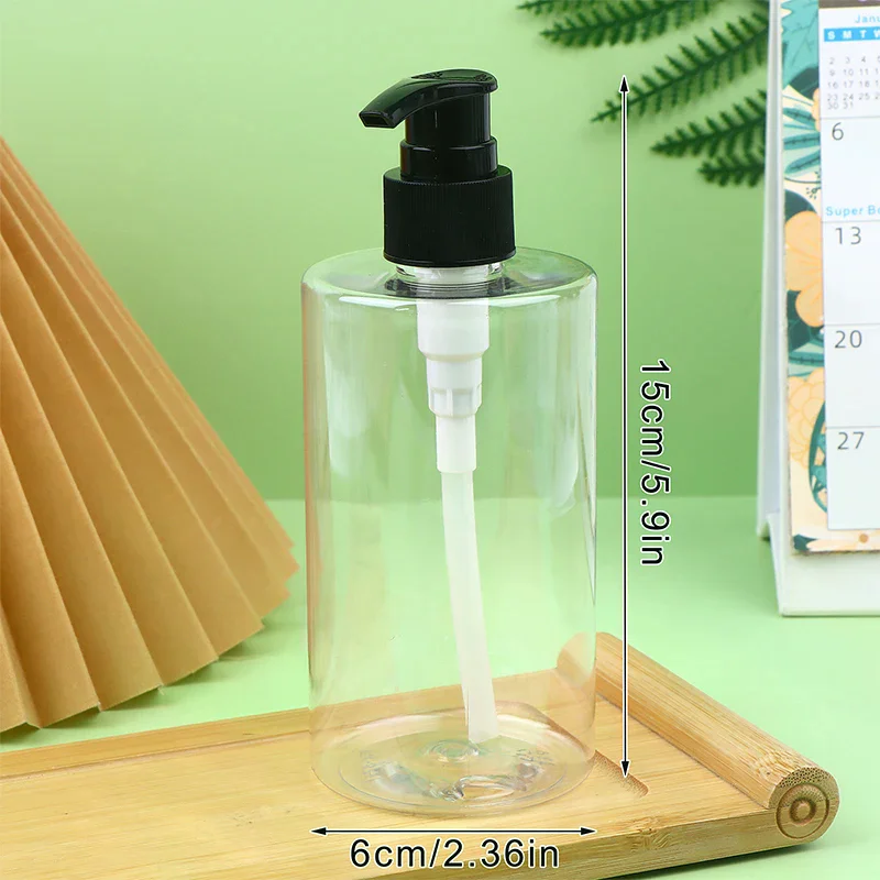 Draagbare perstype fles Hervulbare shampoofles Douchegelfles Moisturizers Vloeibare lotionflessen Cosmeticacontainer