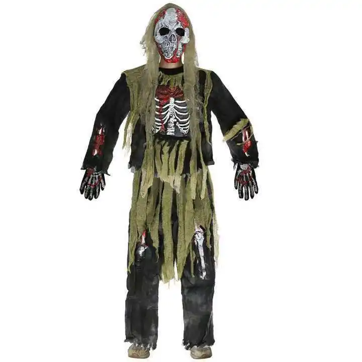 halloween Creations Zombie Costume for Kids Adult Scary Skeleton Living Dead  Costume Monsters Costume Spooktacular ghost