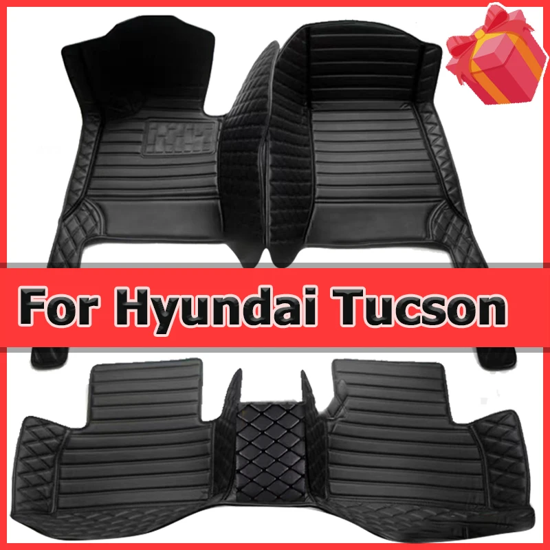 Car Floor Mats For Hyundai Tucson 2021~2023 2021 2022 2023 Car cushion supplies Car Accessories