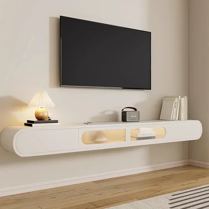 

Designer Tv Stand Living Room Aesthetic Pedestal Console Modern Entertainment Display Minimalist Meuble Tele Hotel Furniture