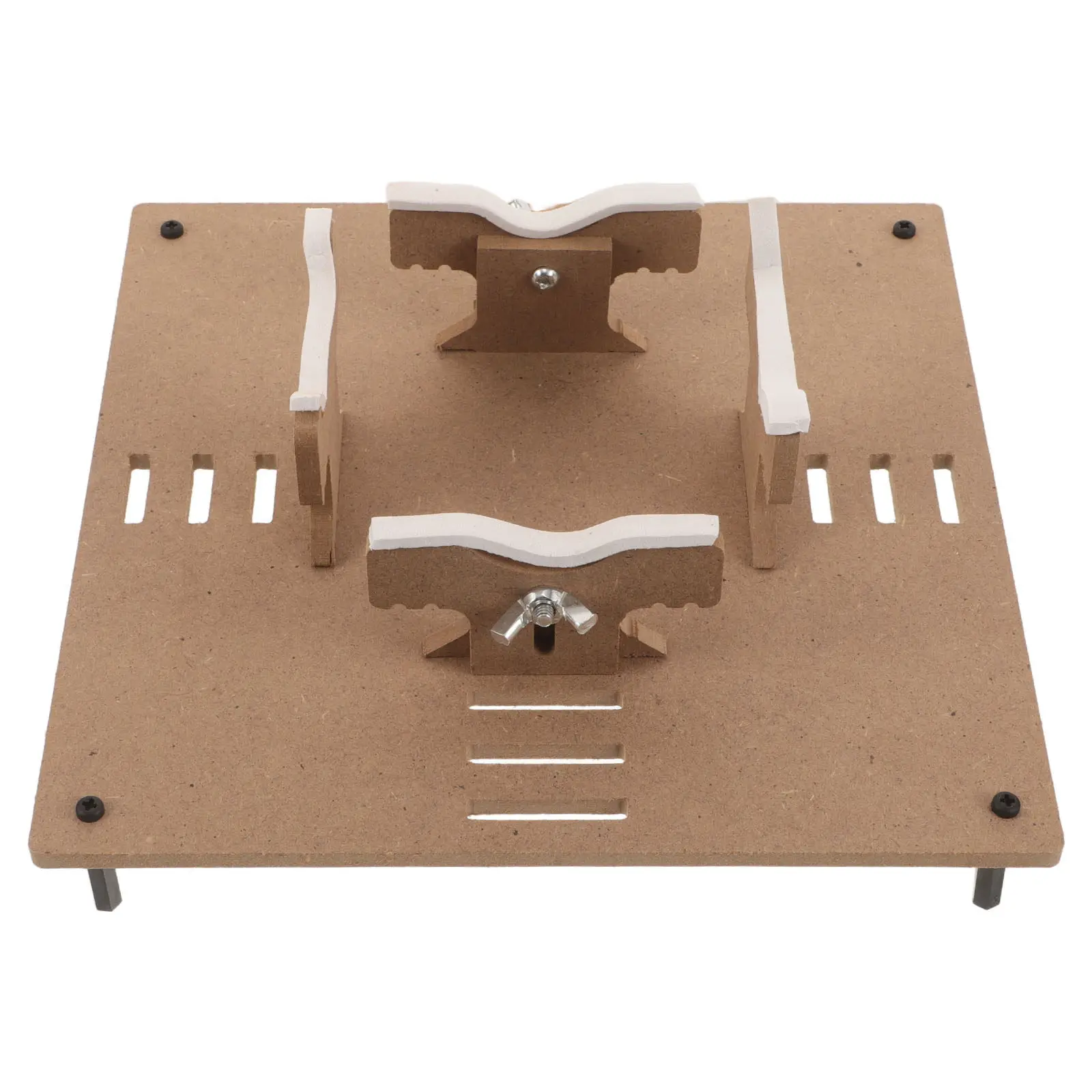 Aircraft Painting Stand Workbench Vise Adjustable 7.87x2.76in Airbrush Holder for Scale Plane Ship Building Jig Hobby Detailing